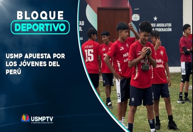 USMP APUESTA POR LOS JÓVENES EN EL FÚTBOL